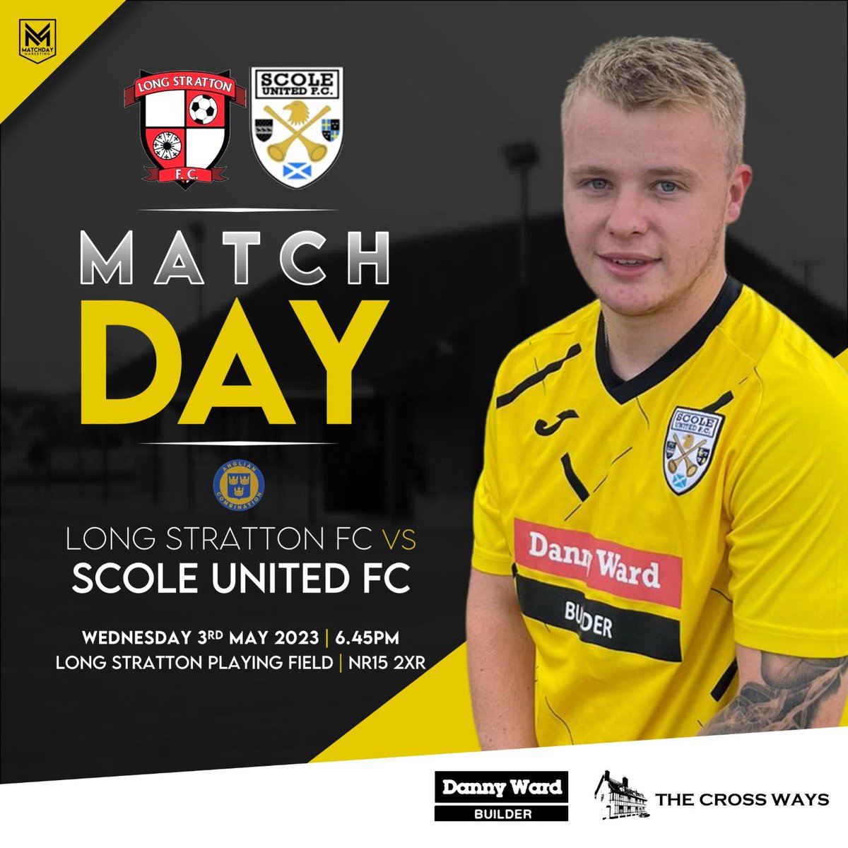 Last game of the season tonight for Scole, a win will give the lads a 6th place finish #UpTheScole #WeLoveSpunky