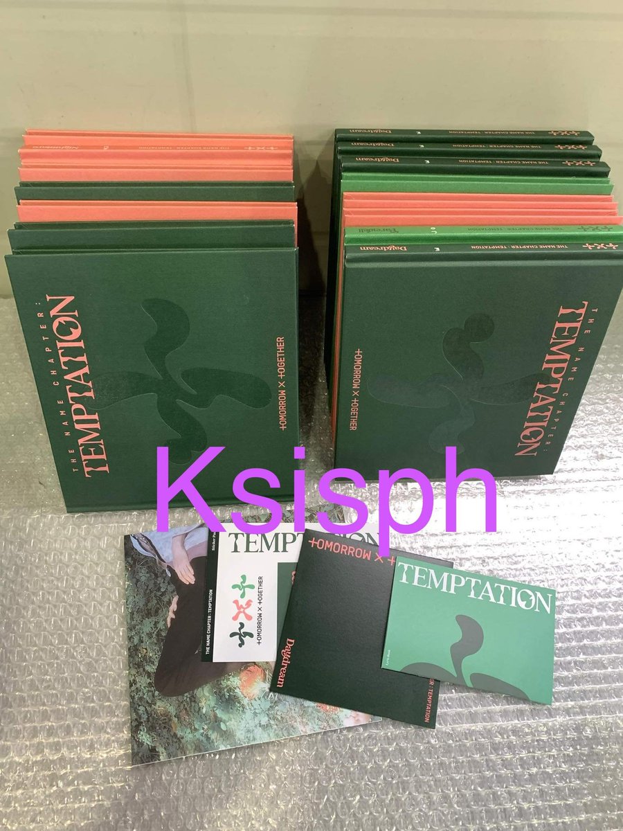 #KsisphSALE

wts lfb ph txt albums

TXT Temptation Unsealed 
₱40 ea

💜check pic for inclu
💜can choose ver

STBO 
Payo or 1 week dop

comment mine+qty+ ver to claim