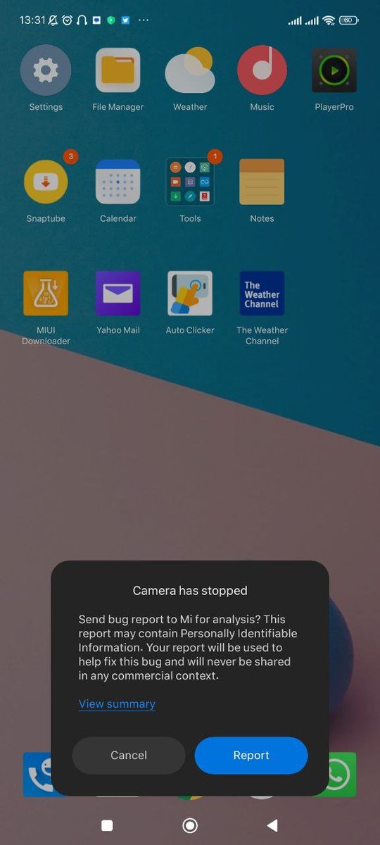 TECH__MUKUL's tweet photo. Are you facing Dual Video Crashing Issue in MIUI 14??
This issue is being faced by many users in different models!!

Did Manually updating to latest version, but still happening! 🧐🧐

#DualVideo #MIUI #MIUI14 https://t.co/w7bXFtdH5g