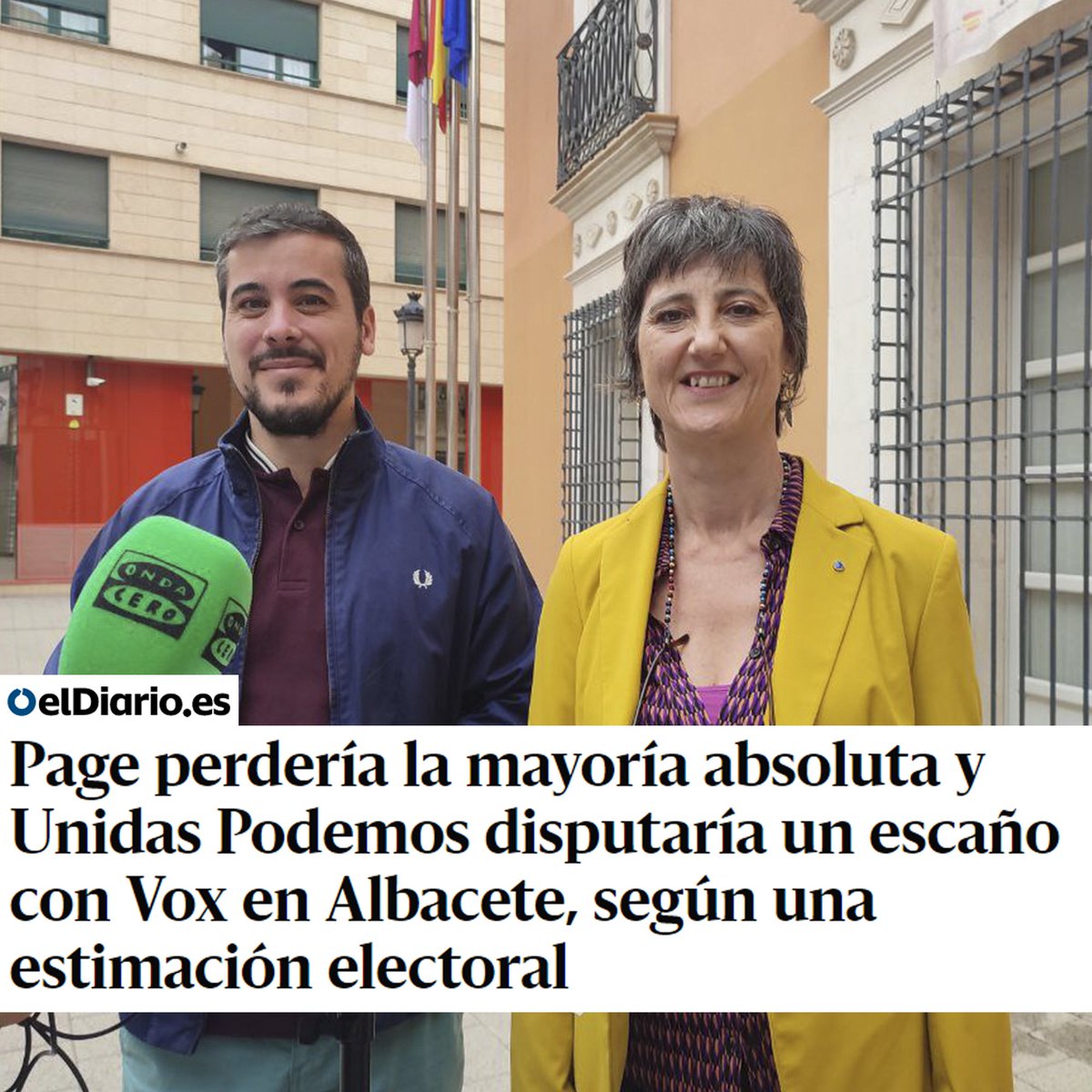 jlgarciagascon's tweet photo. Nos estamos jugando con la derecha las diputadas en varias provincias para lograr el cambio progresista. Lo vamos a ganar toda la gente que creemos en una región mejor con educación, sanidad y vivienda públicas, derechos para los jóvenes y las mujeres y políticas climáticas. https://t.co/1u12PL9hUX