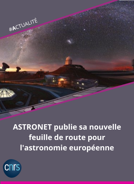 CNRS_INSU's tweet photo. #actualité #univers
Le consortium ASTRONET publie sa nouvelle feuille de route pour l'astronomie européenne ! 🌌
Pour en savoir plus ⤵️
https://t.co/vxf3veXcmk https://t.co/2zmamysl3J