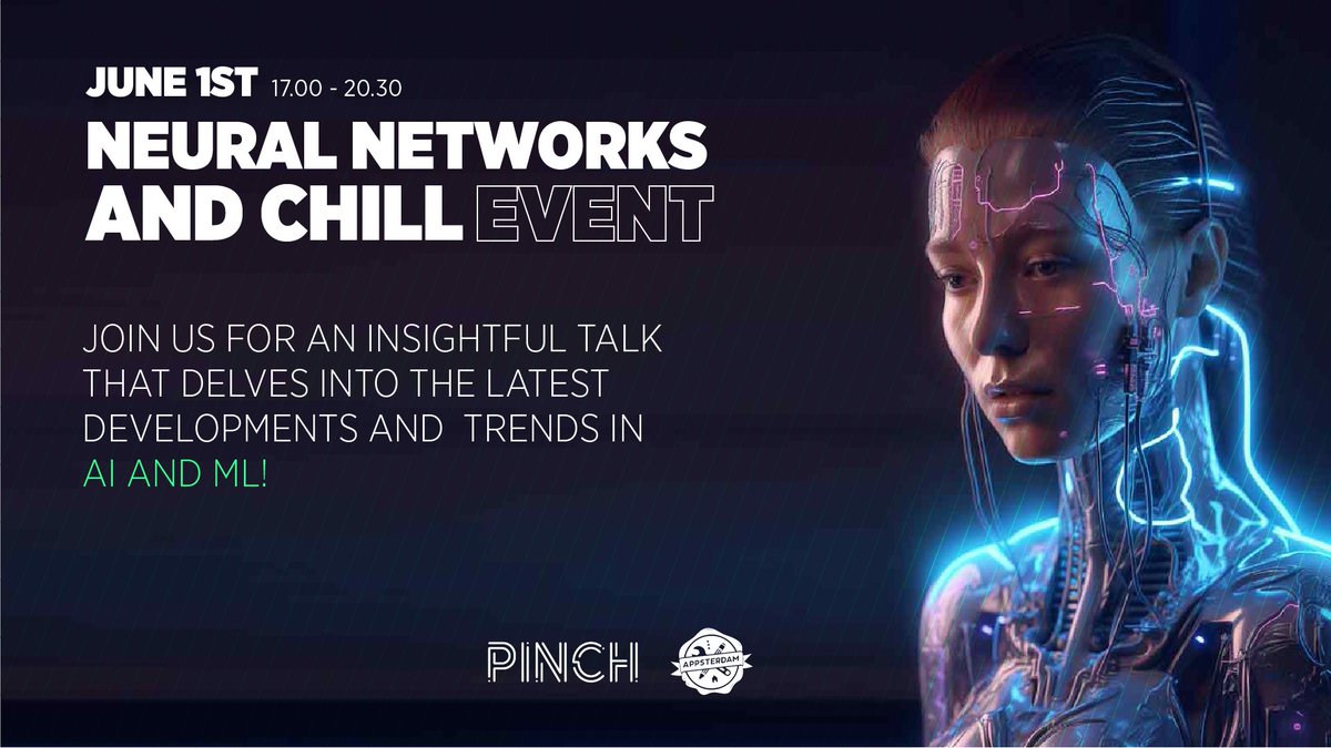 Pinch_nl's tweet photo. Ready to explore the future of #AI and #MachineLearning? Join us for an exciting talk with industry experts as we discuss the latest advancements and challenges in this transformative field. #AItech #MLtransformations https://t.co/n7A5vsF3df https://t.co/729gV9Bd9m