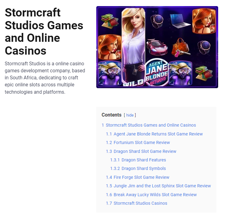 Stormcraft Studios Games and Online Casinos

casinos.fyi/game/stormcraf…

#Slots | #SlotGame | #SlotGames | #Slot_Game | #Slot_Games

#FreeSlots | #Free_Slots | #Casino_Slots

#SlotOnline | #OnlineSlot | #OnlineSlotGame | #OnlineSlotGames

#SlotGame | #SlotGames | #CasinoSlot |