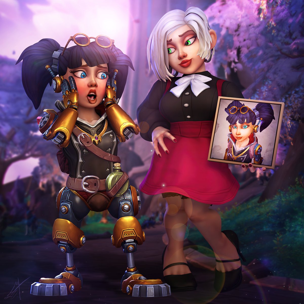 "Give your feelings to the world". 💜

#worldofwarcraft