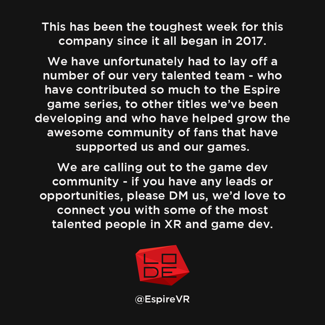 LODE - Espire Devs tweet media