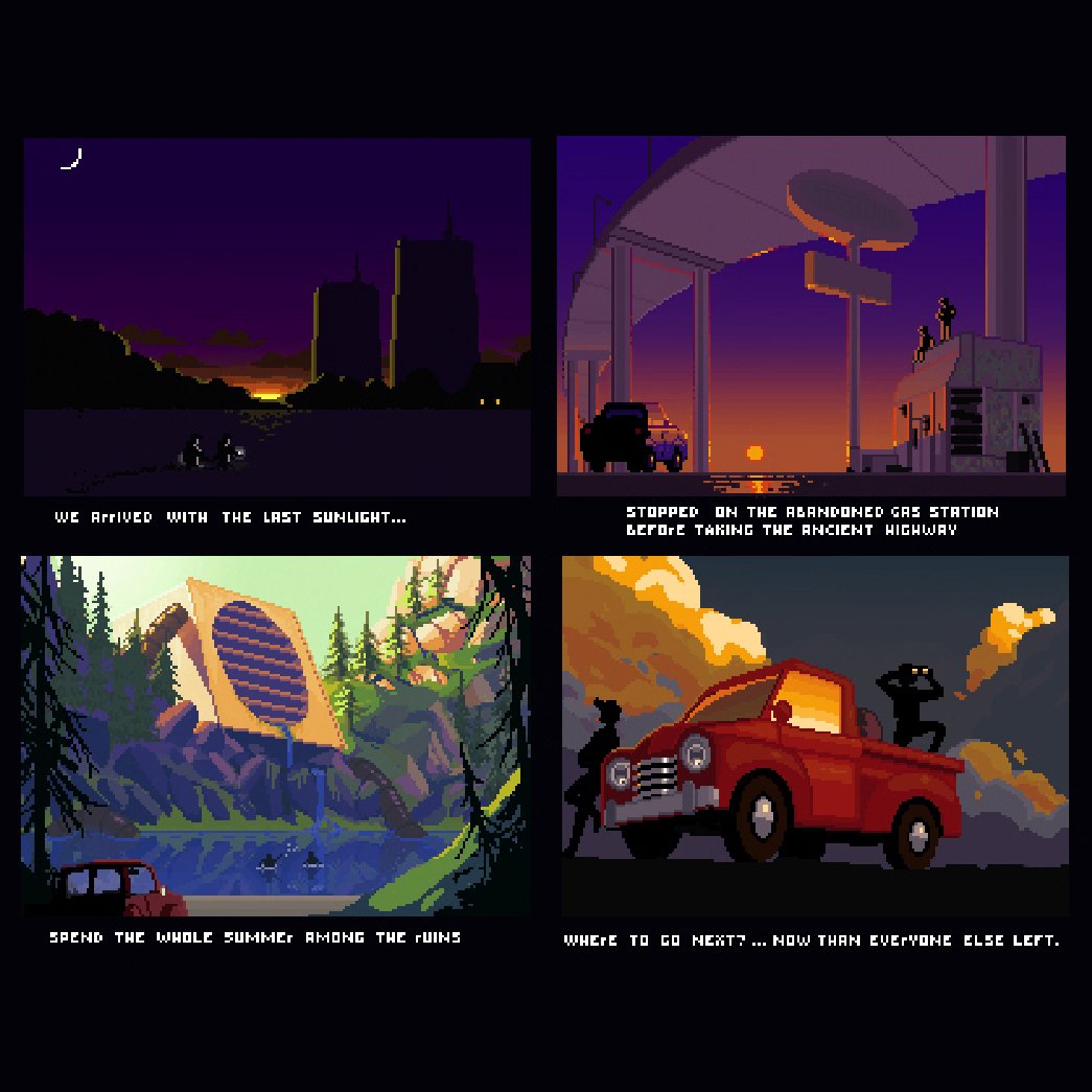 tesselarpixels's tweet photo. Leftovers Road trip 

#pixelart 
#myart 
#pixelartist 
#Storyboard 
#pixel https://t.co/wEzMMe08DL