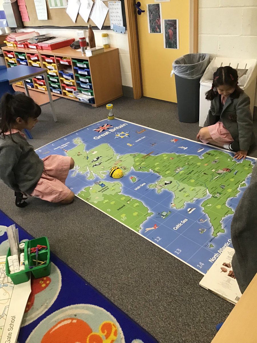 BGS_LowerSch's tweet photo. BGS_Year2 have been practising their programming skills with bee bots today #BGS_resilience #BGS_collaboration https://t.co/ZJznC9tHwY