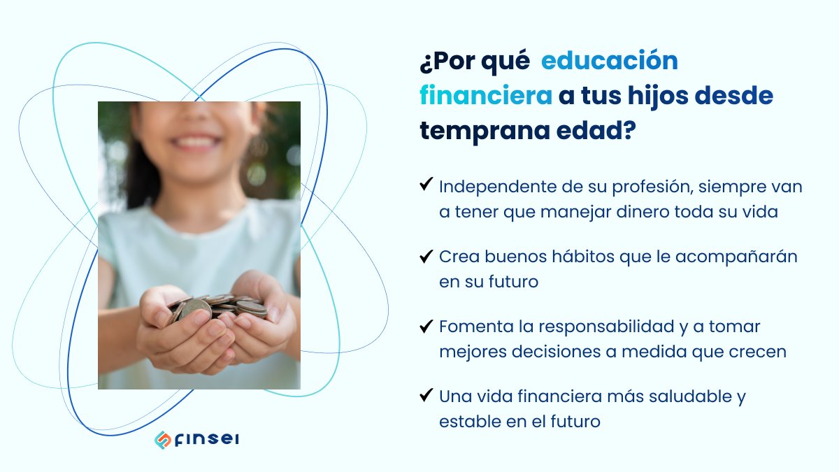 hola_finsei's tweet photo. ¿Eres de los que sigue sin hablar de dinero con tus hijos? 😳 
4 de los muchos motivos de por qué hacerlo👇 https://t.co/N35YJmuivl