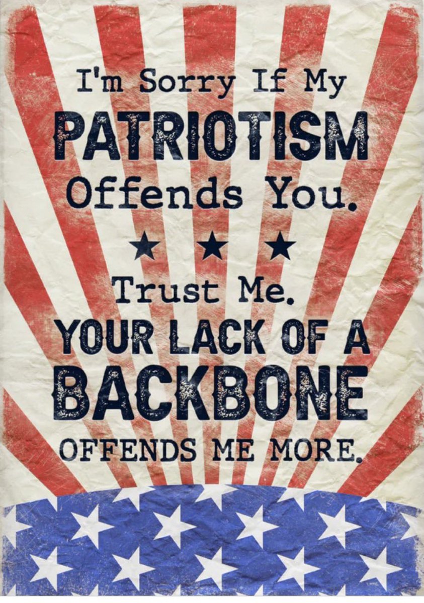 Good morning my patriot family. I hope everyone has an amazing Wednesday. 🇺🇸❤️🤍💙🇺🇸