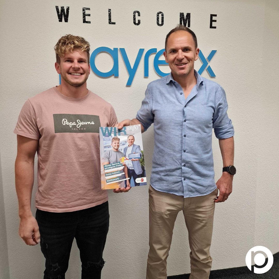 Unser CEO, Ivan Schmid, und unser CTO, Michael Räss, sind auf dem Titelblatt der neuen Ausgabe von WIRinfo – dem Schweizer KMU-Magazin der <a href="/Bank_WIR/">Bank WIR</a>.

Lies jetzt die aktuelle WIRinfo-Ausgabe mit dem spannenden Artikel über Payrexx: bit.ly/3HwcYRK  

#fintech