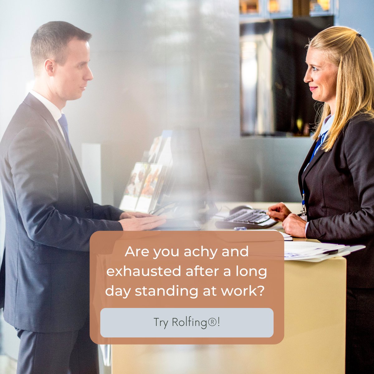 EURolfingAssoc's tweet photo. By realigning your body's structure and improving your posture, Rolfing can help reduce pain and fatigue associated with prolonged standing. Why not try it out and feel more comfortable and energized on the job! https://t.co/ZfcLLXoaww

#rolfing #rolfer #structuralintegration https://t.co/1YkRMdrlpP