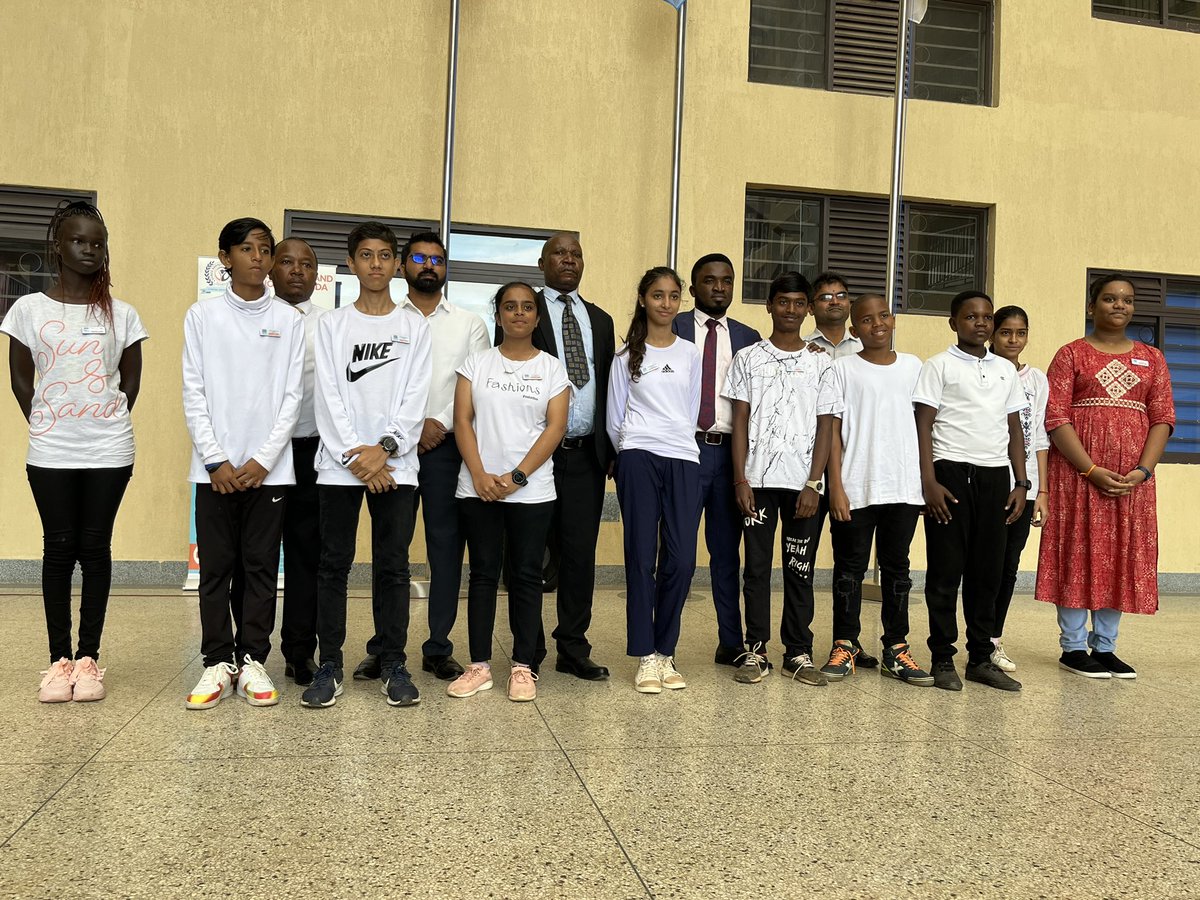 sssuganda's tweet photo. The journey of responsibilities begins at SSSU as we host the #prefects swearing-in ceremony for primary and secondary sections🎉
.
.
#schoolprefects #uganda #kampala #sssu https://t.co/7lLZMJTCTe