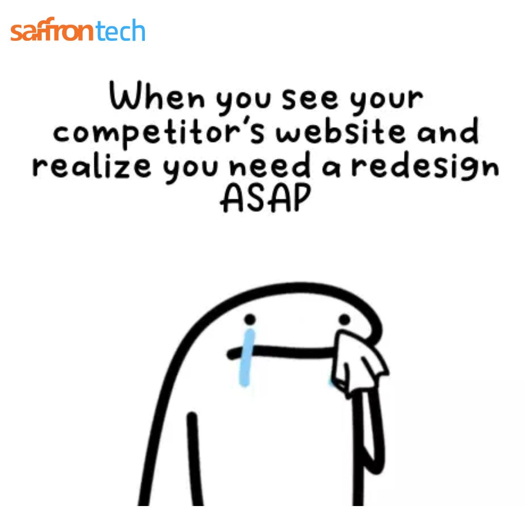 The grass is always greener on the other side. Especially when it's your competitor! Isn't it?
.
.
.
.
#competition #envy #perspective #gratitude #efficiency #saffrontech #desginer #design #userfriendlyapps #perfectdesign