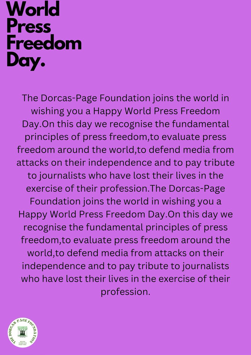 #WorldPressFreedomDay