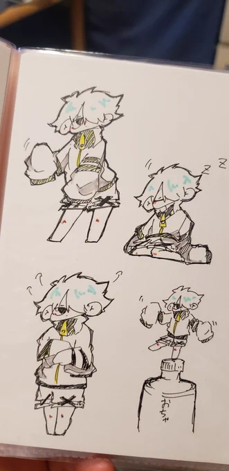 昔の絵が可愛すぎる これ多分専門1の時の絵 3年前((