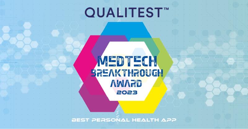 QualityAIGroup's tweet photo. Exciting #news!
Qualitest has #won the @MedTech_Awards Award for the second consecutive year!
This year, we've won for our excellence in the category of Best Personal Health App https://t.co/OZcNTwYnWF
#MedTech #MedTechBreakThrough #HealthCare #MedTechBreakThroughAwards https://t.co/fLK3wdbtmR