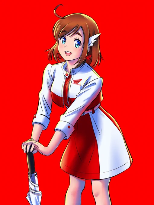 HONDAライダーズフレンド・2022年のコスチュームを着た佐倉羽音さんです。  #ばくおん #佐倉羽音誕生祭2023 #佐倉羽音生誕祭2023