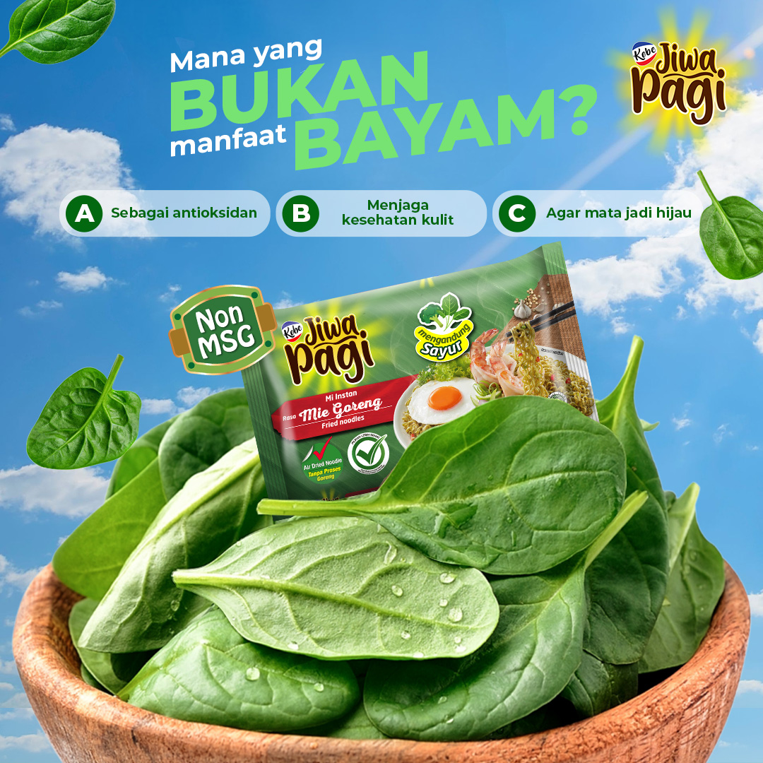 jiwapagi's tweet photo. Jawab dan dapatkan hadiah berupa hampers sehat dari Jiwa Pagi untuk 10 pemenang ❤️

Periode: 3 - 9 Mei 2023

#Kuis #JiwaPagi #GaWorryAdaJiwaPagi https://t.co/qGFFsAdKyb