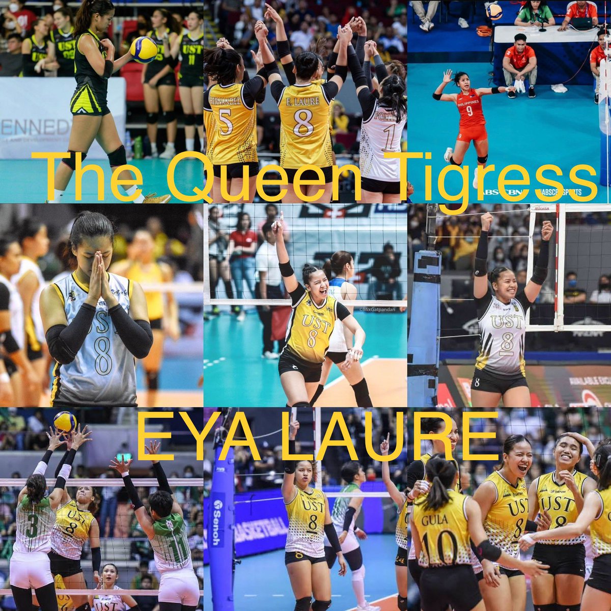 tigersofUSTe's tweet photo. Maraming Salamat @eyalaureee 

#GoUSTE forever! Mahal na mahal ka namin! https://t.co/ejCERK9tum