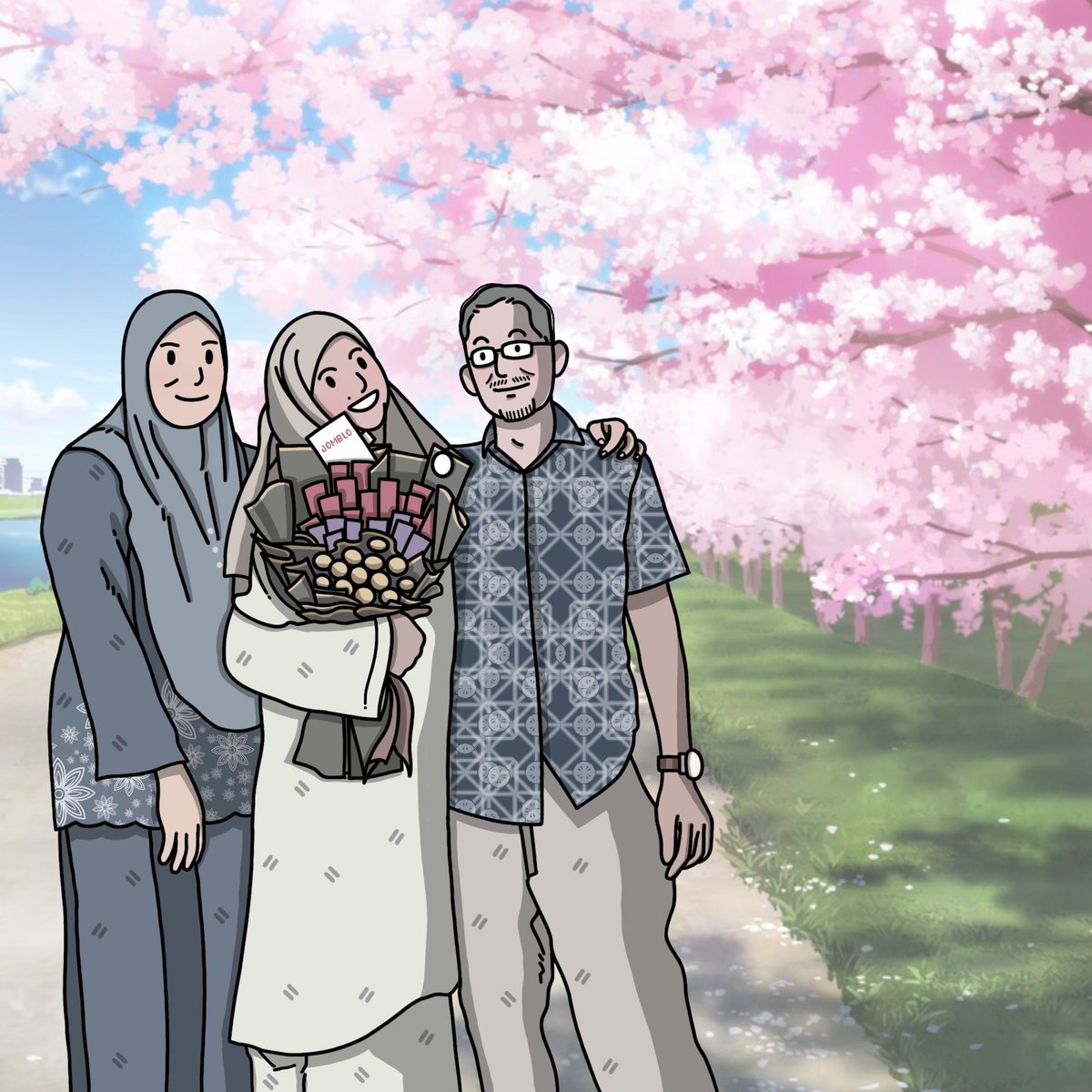 Assalamualaikum, GM dan Haii Semuaa! 
Demi mencari duit tambahan persediaan isteri bersalin nanti, Abg GUM ada buat servis lukisan macam ni.

✔️Gbr Kawin
✔️Gbr Raya 
✔️Gbr Apa2 jelah, semua boleh.

Minat boleh pm ya🙏🏻

Tolong RT pon okay☺️
Boleh bayar guna RM, Crypto.

#art #nft