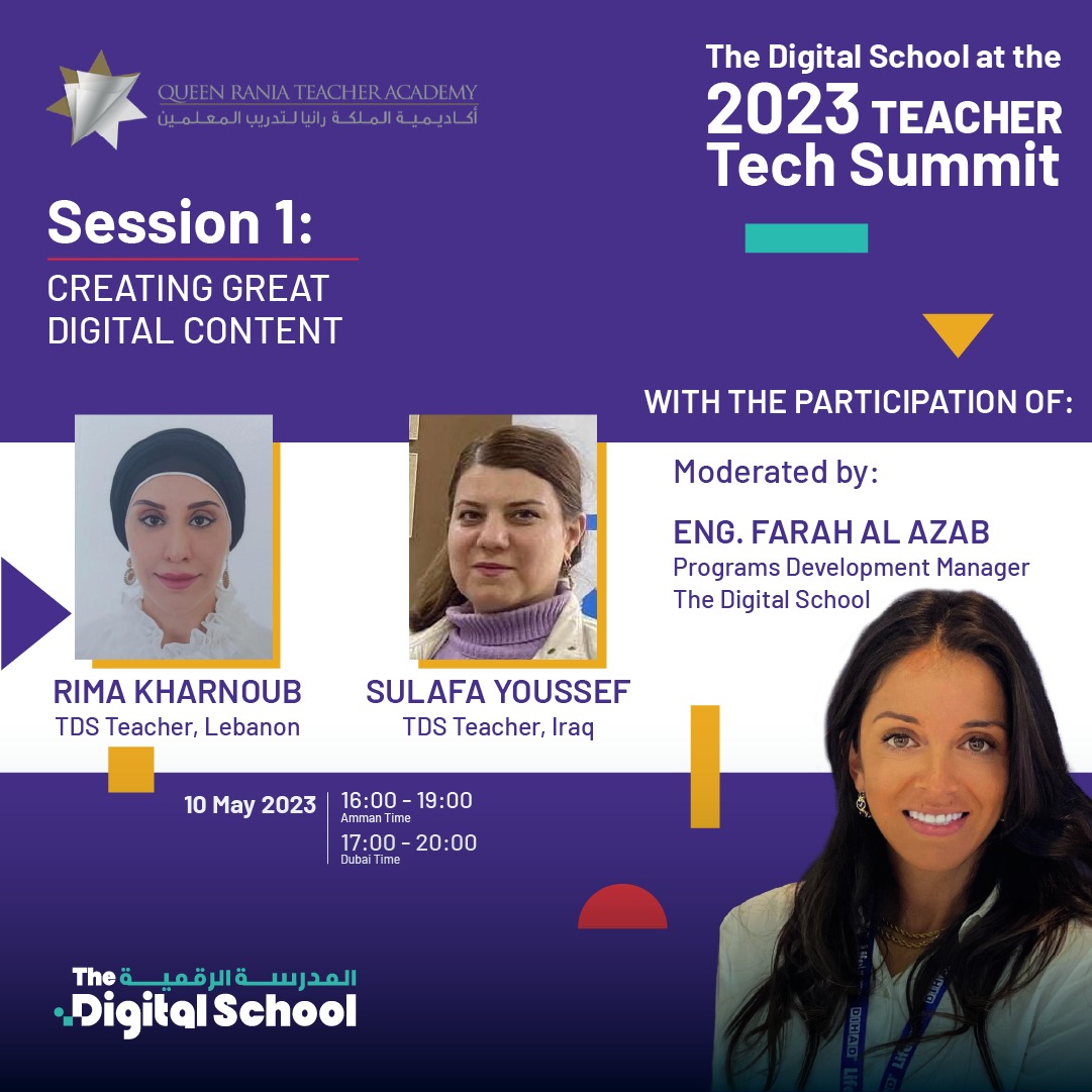 TDSforAll's tweet photo. #TheDigitalSchool joins the #TeacherTechSummit by @T4EduC &amp; @QRTAJO on May 10 in a panel on creating great #digitalcontent &amp; using #digitaleducation in #schools to merge #technology to meet #student needs and empower #teachers around the world! #TDS #EdTech #T4Conf #T4Communities https://t.co/FuPgfuC7B5