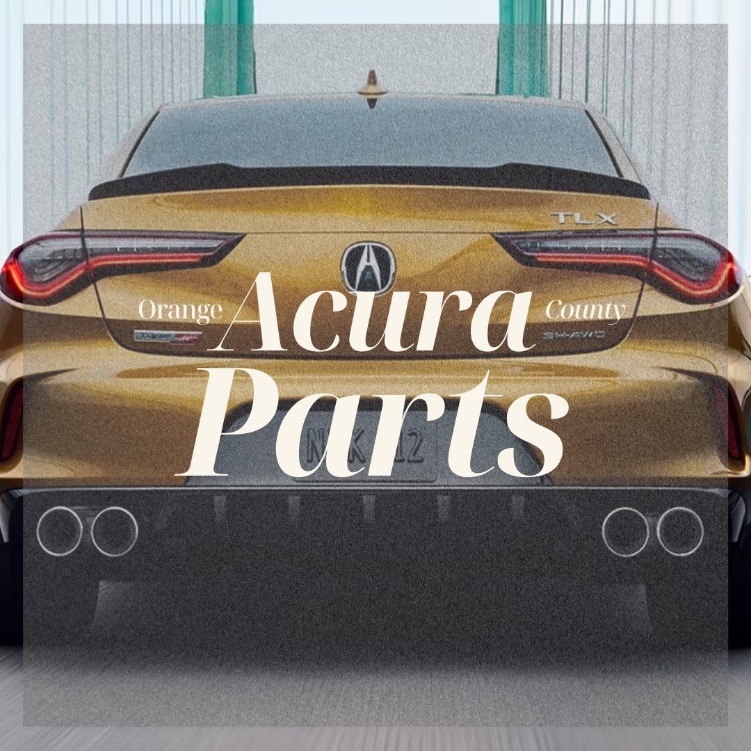 No matter what part you need for your #Acura, we've got you covered at DCH Tustin Acura👍 Let us know what part you need with this link, bit.ly/41FtLdf. #TLX #California #TypeS #City