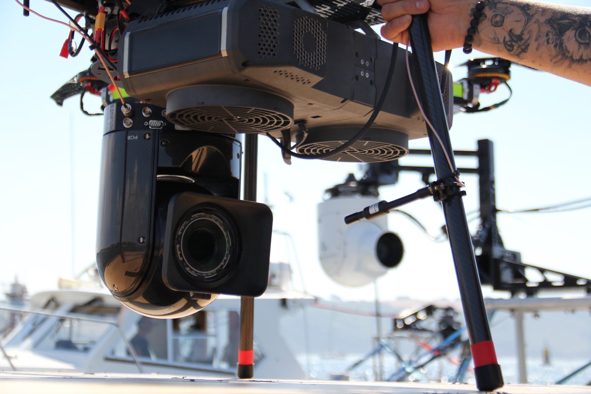br_remote's tweet photo. Take a peek at our ever-evolving range of #ptzcameras. Perfect for outdoor filming and tight spaces. The photo features our newest addition, GS200, here in action at last year's GP Sail in Plymouth. https://t.co/EMrBwWcoWq https://t.co/0B8t9SAKwF