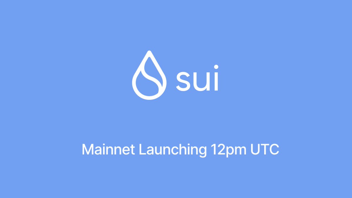 its_airdrop's tweet photo. Sui Mainnet will be live approximately 2 hours from now.

These are some of the confirmed major exchange listings and timings for $SUI:

[Time in UTC]

• 12:15 - Binance 
• 12:00 - Huobi
• 12:00 - Kucoin
• 12:00 - OKX
• 12:00 - Gate
• 13:00 - Poloniex
• 12:00 - Bitget https://t.co/DLRMeG0WMW