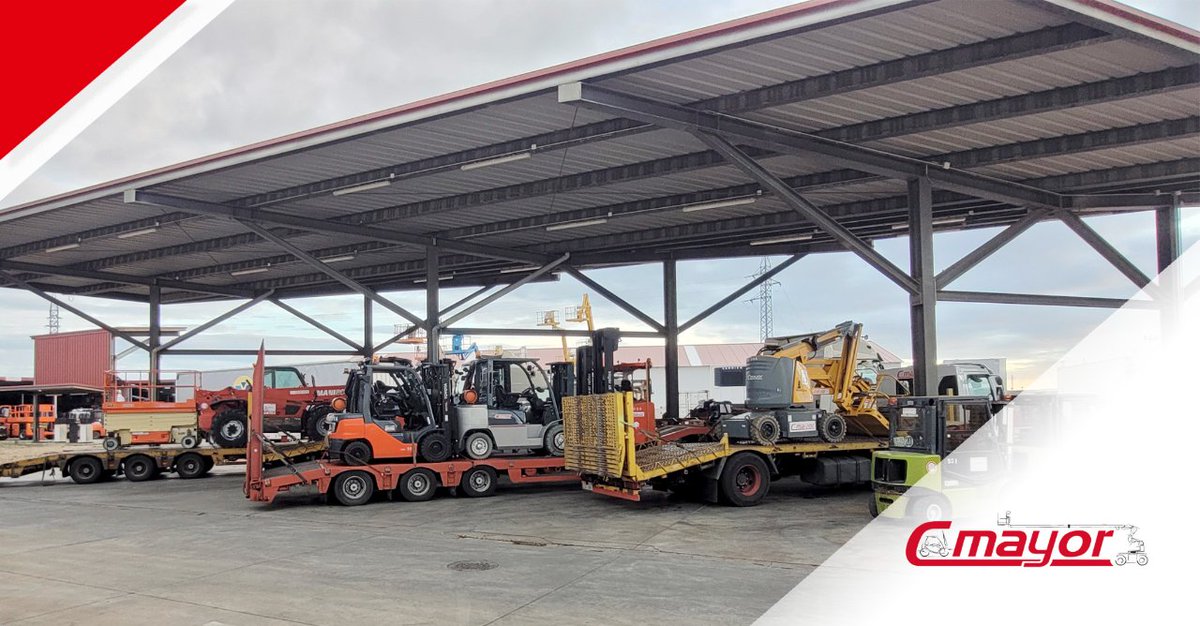 ¡Bienvenido #mayo! Estamos entusiasmados por ayudar a nuestros clientes a llevar a cabo sus proyectos. Nuestros camiones están cargados con maquinaria y listos para repartirla. Estamos emocionados de comenzar así el mes con nuestros clientes!