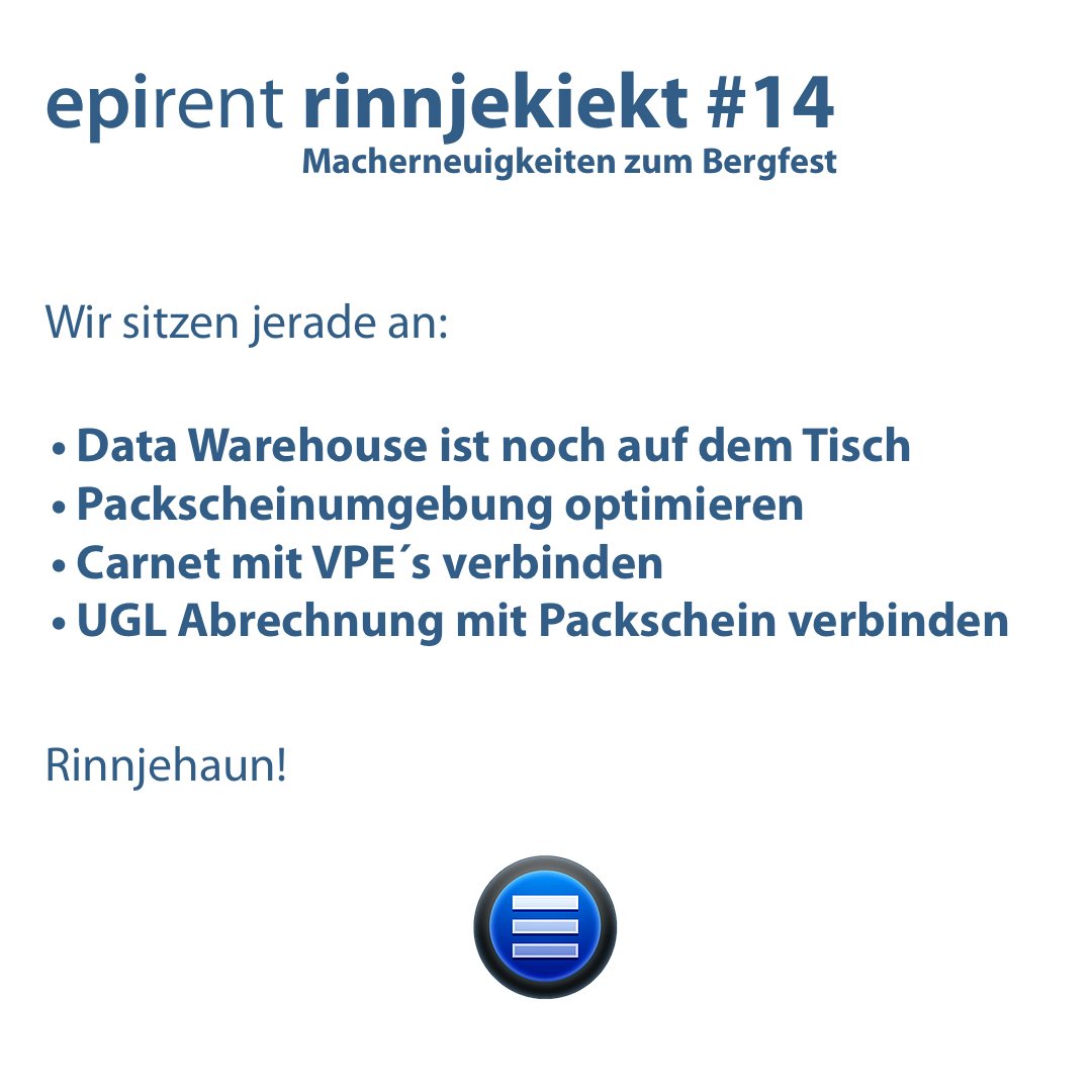 epirent - EPI development tweet media