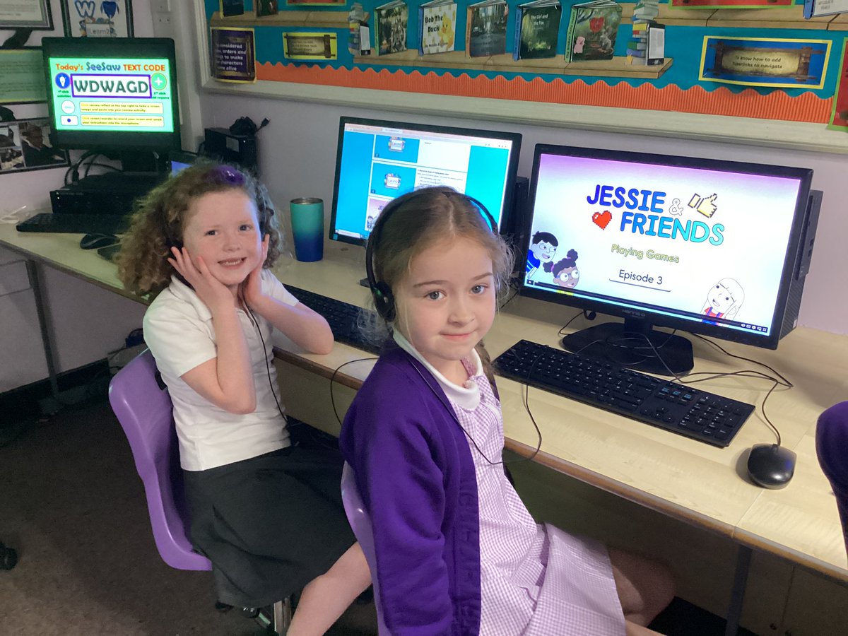 Year 2 have been learning about our online emotions, being polite to others and why we feel they way we do about certain messages.  @CEOPUK ‘Jessie and friends’ have been helping us too. <a href="/GarswoodPrimary/">Garswood School</a> <a href="/MissJenkinson/">Rachel Jenkinson</a>