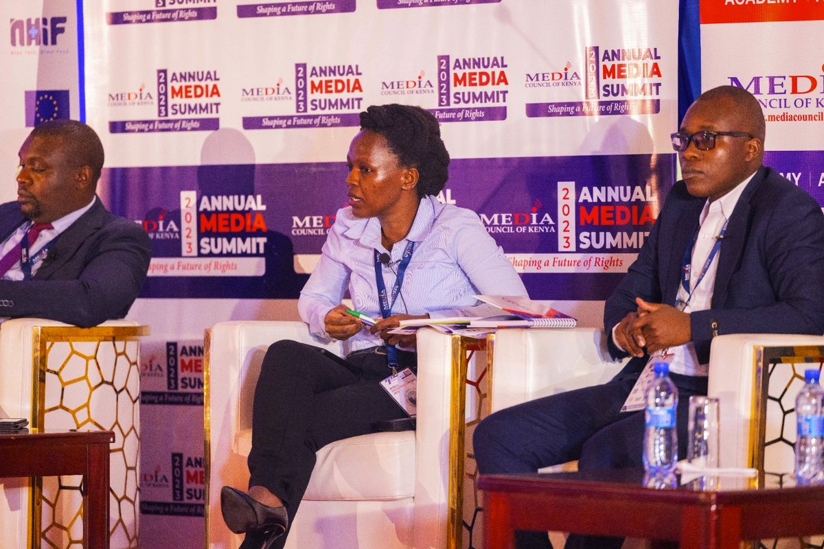 katibainstitute's tweet photo. @MediaCouncilK @Nairobi_Leo @Kevinmabonga1 "I see a convergence of vision between media and civil society in our duty to the public to ensure the constitution is respected." - Patriciah Joseph

#WPFD23 https://t.co/IJOpLI4SIM