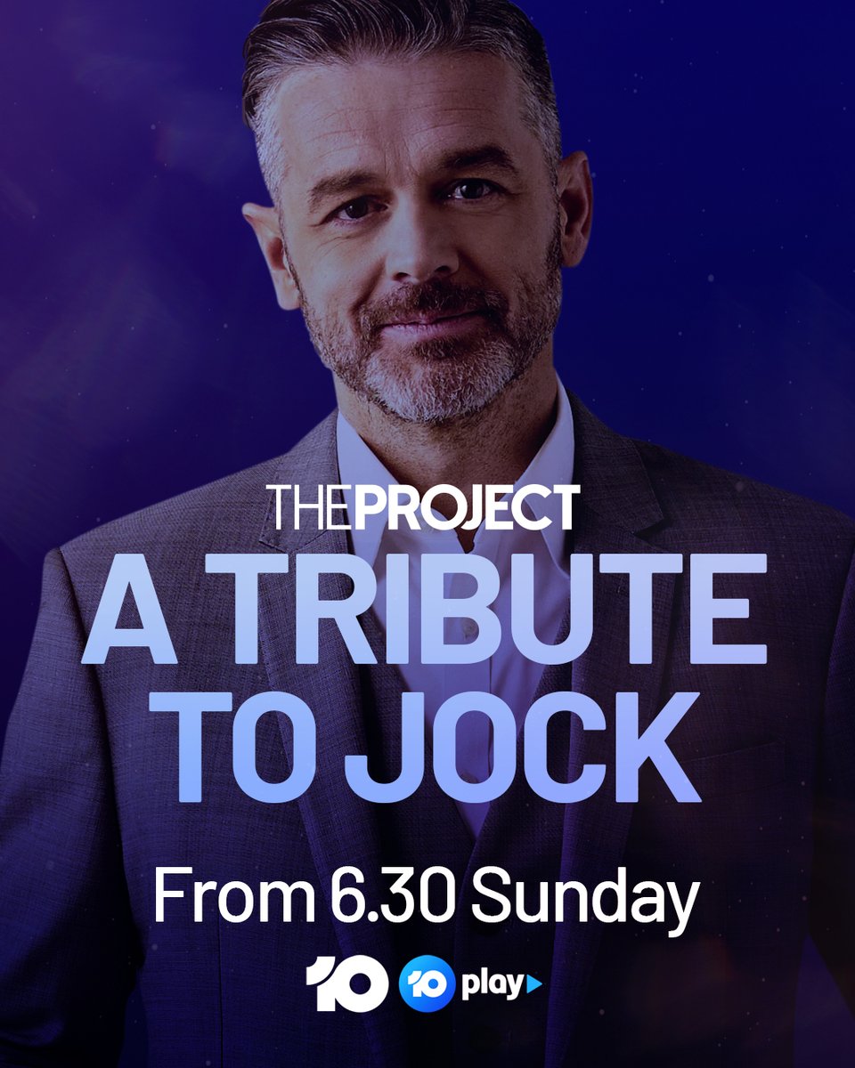 This Sunday, #TheProjectTV will present a very special program, celebrating the life of Jock Zonfrillo, with some of his closest friends and beloved chefs joining us to share their memories.

Join us from 6:30PM on Sunday.
