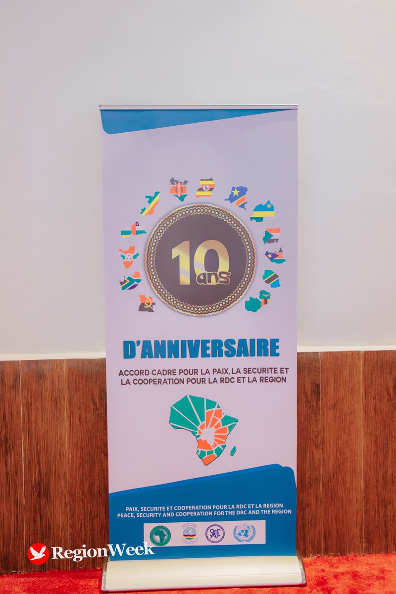 RegionWeekFr's tweet photo. 3/n La 11e réunion qui aura lieu samedi 6 mai 2023, à #Bujumbura, coïncide avec le 10e anniversaire de l'Accord- cadre pour la paix, la sécurité et la coopération pour la #RDC et la région, qui a été signé le 24 février 2013 à Addis-Abeba, en #Ethiopie
#RegionWeek https://t.co/GKWKy9Mdw6