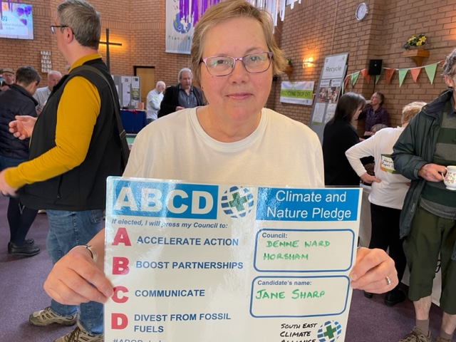 SECA_UK's tweet photo. Some more Horsham Green Party @midsussexgreen candidates for Horsham District Council have signed the #ABCDpledge for climate and nature! Thanks to Jane Sharp and Natasha Barnes! https://t.co/9MM8p2Uhod