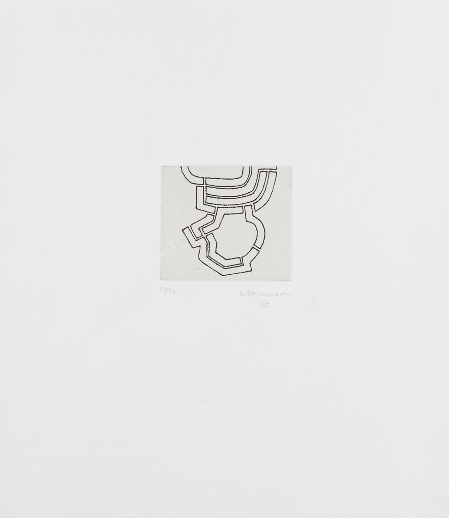 Eduardo Chillida
"Gogai"
Grabado al Aguafuerte y Chine Collé
Año: 1973
Dimensiones: 45,7 x 40 cm
Tirada de 50 ejemplares
Firmado y numerado a mano
Van der Koelen 73015
Enmarcado

Más información: bit.ly/4286H6w