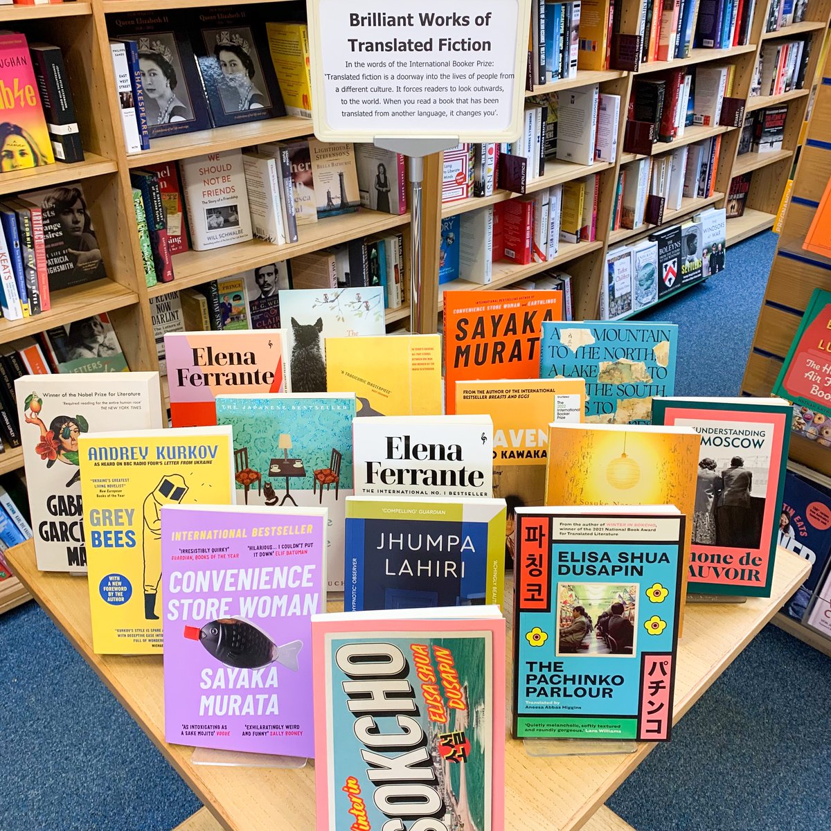 A selection of brilliant works of translated fiction!

What is your favourite work of translated fiction?