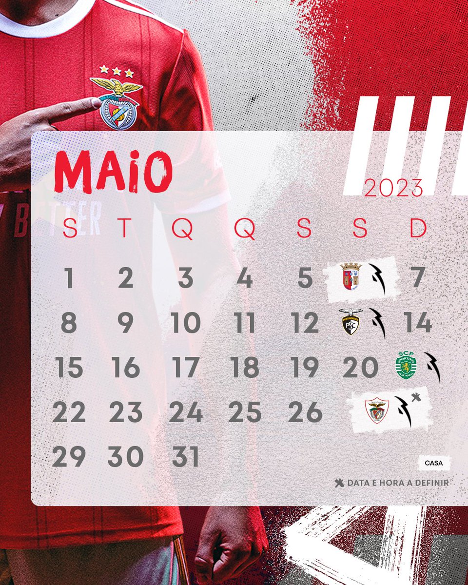 SLBenfica's tweet photo. 🗓️ Os jogos deste mês!
#EuAmoOBenfica https://t.co/erdVXDYkog