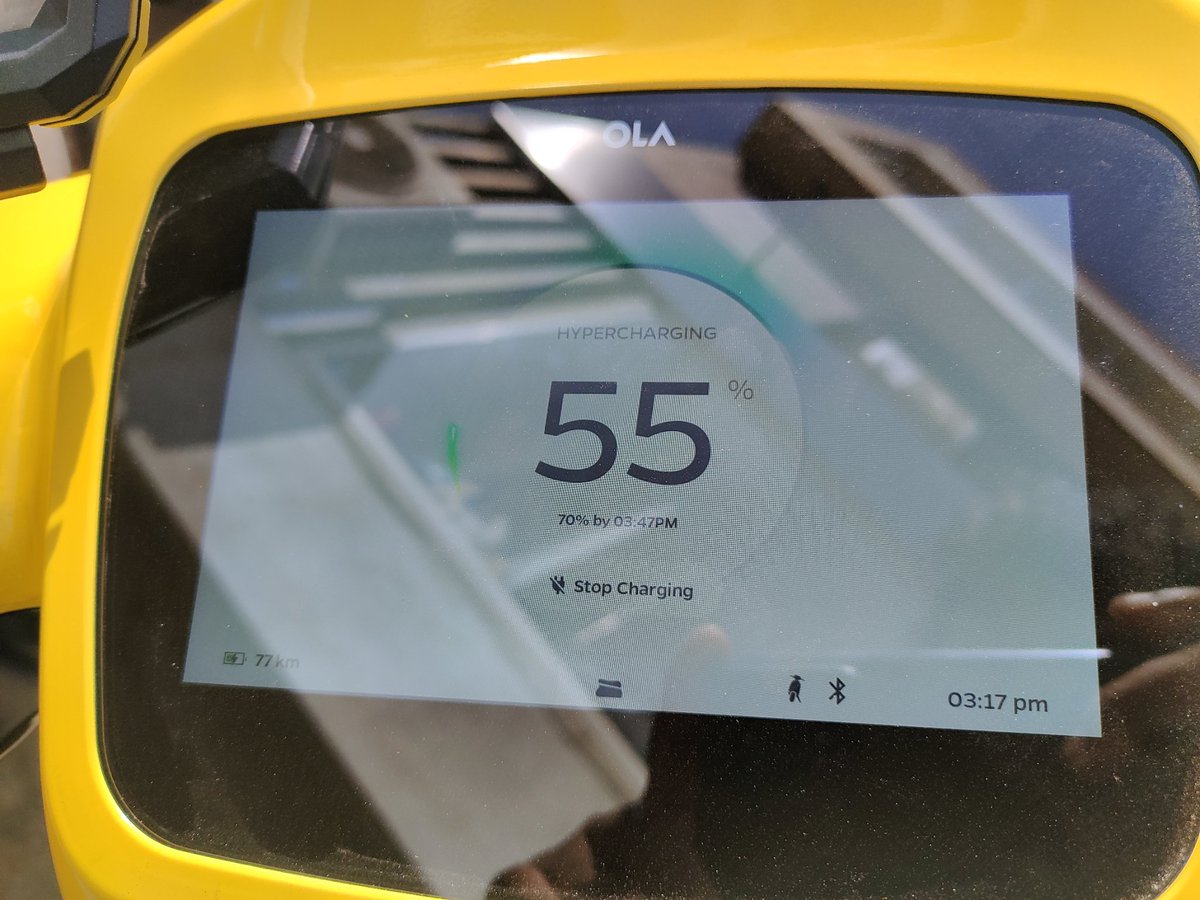 jrmr2468's tweet photo. @bhash @OlaElectric @Khalidaaalbadri @ola_paparazzi finally reached our first waypoint in the journey. At ola experience centre belgavi. #hypercharging on .
120km covered with ease. @Goa_olaowners
#EVhydRIDE #endiceage #hypermilers #missionelectric https://t.co/pSwlLpCWaP