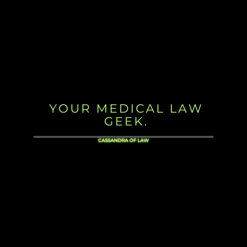 onlyabike's tweet photo. Hello, my name is Cassandra. I am a Medical and Health Law geek. 

I would henceforth bring insightful, entertaining, and educative Medical Law content to your screens. 

Thank you. https://t.co/tnCGh5edA7
