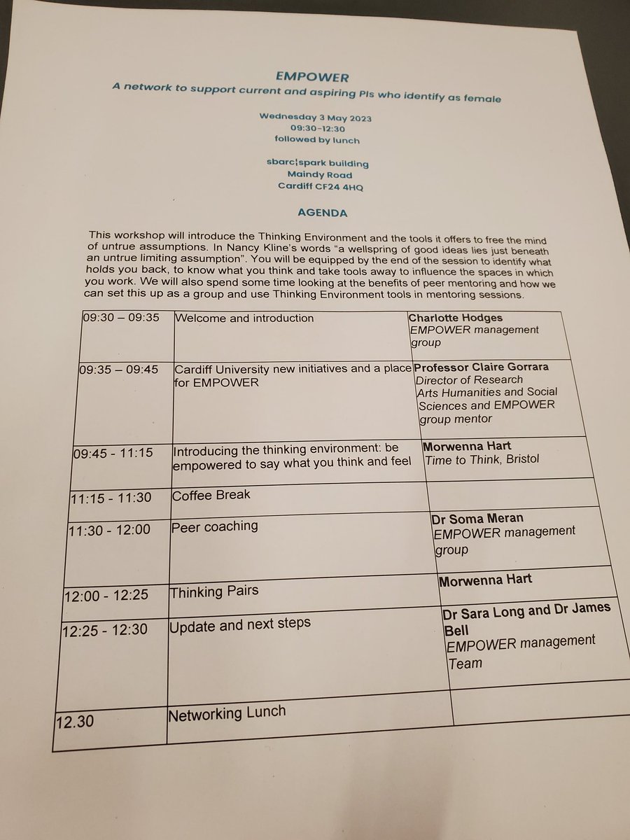 Morwenna Hart (@morwennahart) on Twitter photo So excited to be <a href="/cardiffuni/">Cardiff University</a> today with a group of people who identify as women to smash our limiting assumptions that might stop us expressing what we think, feel and want to say 💪🤩🙏 #empowerment #thinkingenvironment So excited to be <a href="/cardiffuni/">Cardiff University</a> today with a group of people who identify as women to smash our limiting assumptions that might stop us expressing what we think, feel and want to say 💪🤩🙏 #empowerment #thinkingenvironment