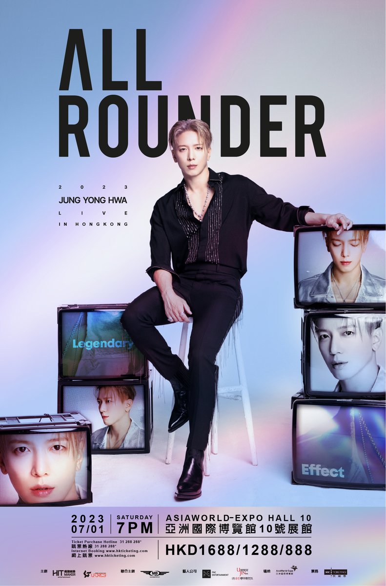 CN_FANCLUB: RT @FNC_ENT: 2023.07.01 2023 JUNG YONG HWA LIVE 'ALL-ROUNDER' IN HONG KONG 개최 안내 >> weverse.io/cnblue/notice/… #CNBLUE #씨엔블루 #정용화 #JUNGYONGHWA #ALL_ROUNDER