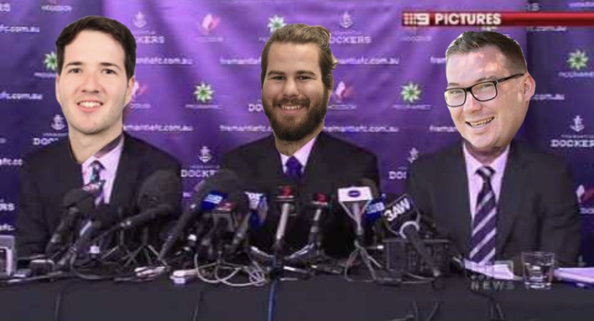 tylermaher5's tweet photo. Real Ross Lyon to Freo vibes about the #GVLData podcast this week after @PatchToTheMax’s recent announcement. https://t.co/SonYuh5jys