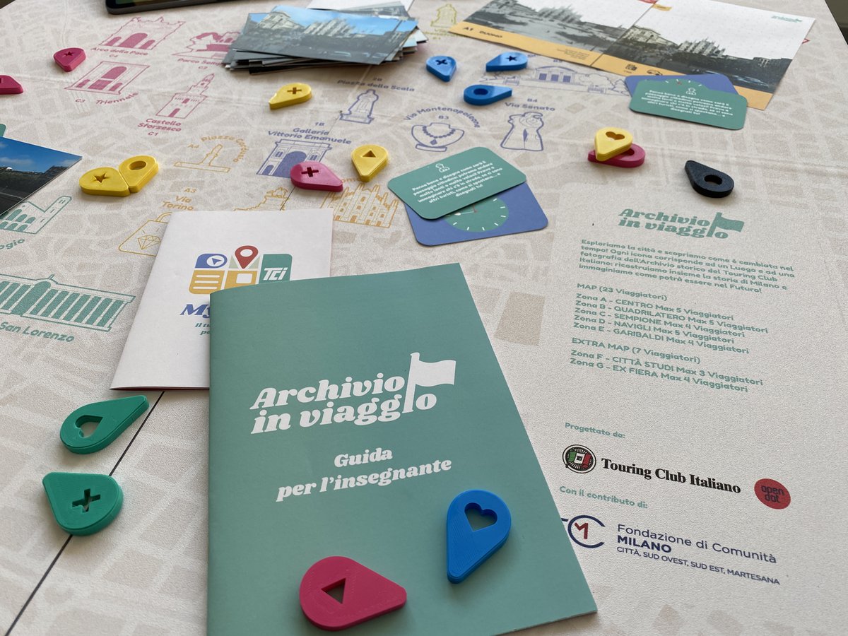 I laboratori di #archivioinviaggio stanno per ripartire! Per info o per partecipare al progetto scrivete a archivioinviaggio@touringclub.it
#touringclubitaliano #FondazioneComunitaMilano #Bando57