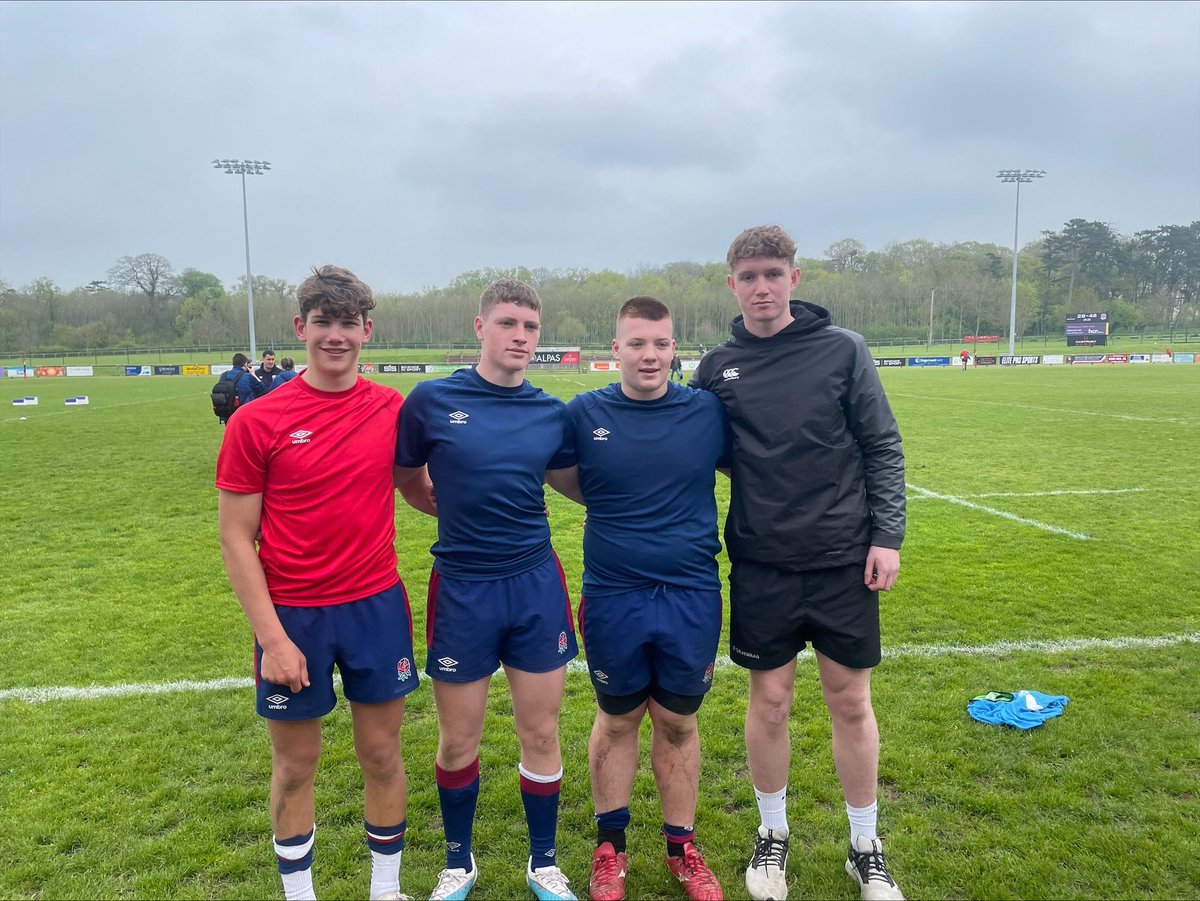 🏴󠁧󠁢󠁥󠁮󠁧󠁿U17 DEVELOPMENT CAMP Four Chiefs U17’s trained with England U17’s this weekend at their four day camp at Hartpury 🏉 Another good development opportunity for Jed, Josh, Nick & Charlie 📈