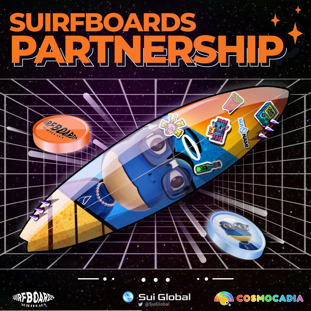 Meet the next #Suirfboards partner! 🥳
<a href="/Cosmocadia/">Cosmocadia🌈</a> - The number 1 community-based farming game on <a href="/SuiNetwork/">Sui</a> where you will build your dream island and create communities to cultivate the land. 🧵1/3