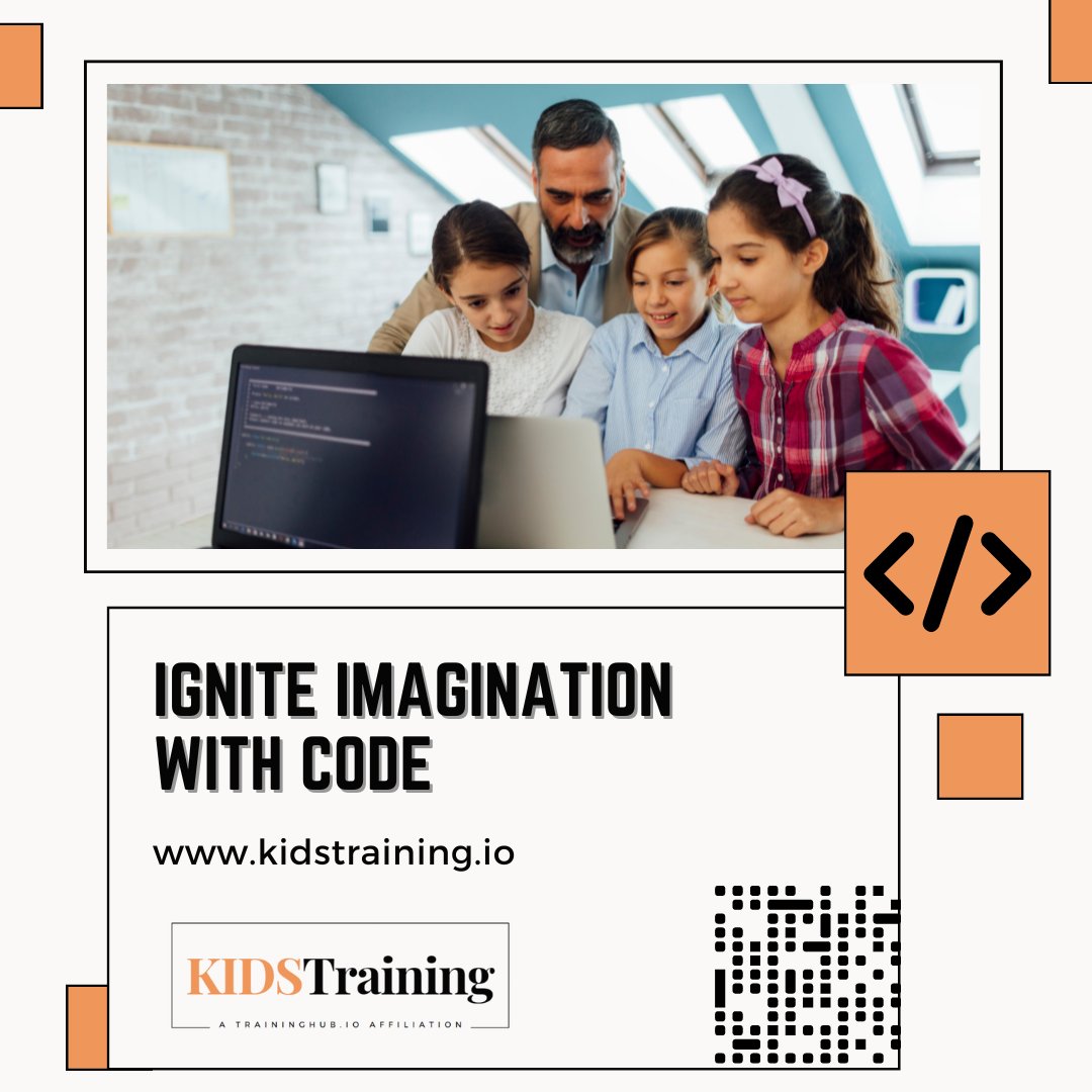 KidstrainingCan's tweet image. Give your kids the gift of a lifetime with our programming courses—teaching them essential skills and boosting their confidence 👩‍💻👨‍💻. It&apos;s never too early to get a head start for their future tech careers! #kidsprogramming #kidscoding
Visit @ buff.ly/3oMmERn