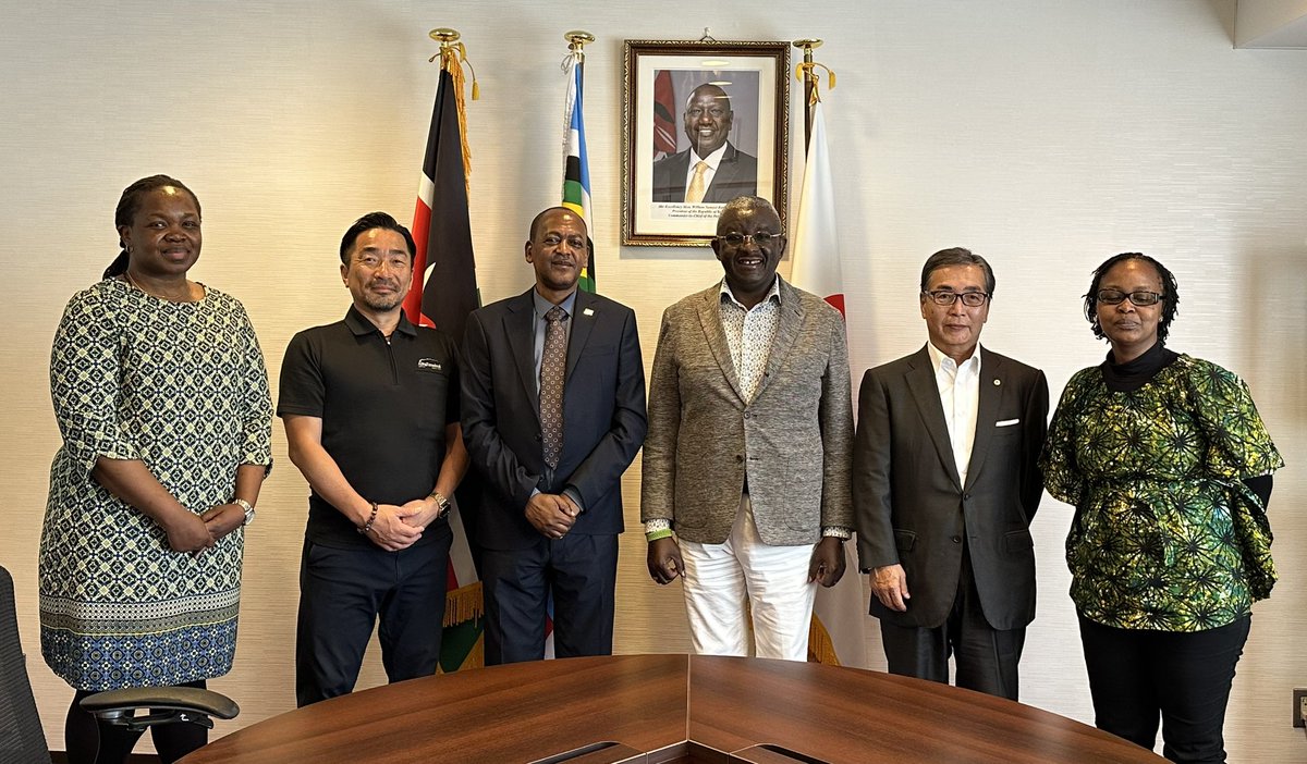 IsaacKalua's tweet image. At The Kenyan Embassy in Tokyo, Japan. The 60 years Radiance of Friendship between Kenya &amp;amp; Japan. Met with most vibrant team blooming with love for their country and it’s people. Highly recommended @ForeignOfficeKE @PSForeignKE @MFAJAPAN @StateHouseKenya #FromPlanToAction #Japan…