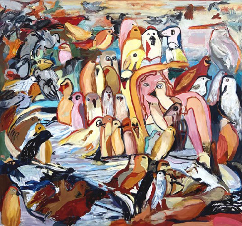 Opening this week gallery artist Patty Adams: "On the Strangest Sea: Alice and the Pool of Tears"
May 3-May 28
Opening reception: Friday, May 5, 6-8 pm 
Gallery Hours:  Thursday-Sunday  12-5pm

 Pictured:   From Their Eyes, 2022,  Oil on Canvas, 45X50 in.