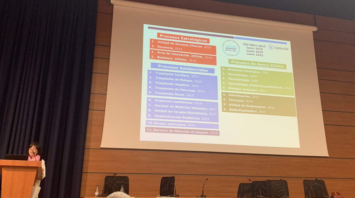 CalidValdecilla's tweet photo. En #experiencias de asociación en calidad asistencial con @PasQalAsturias, @CalidadAsistenc y @scsalud presentando la “Gestión de la Calidad en el @HUnivValdecilla” https://t.co/TMRESORSt6